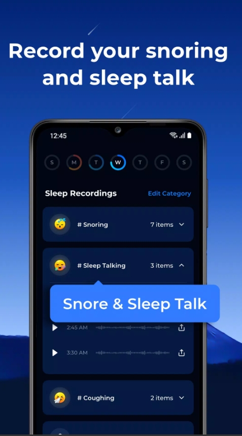 ShutEye®：睡眠追踪器截图