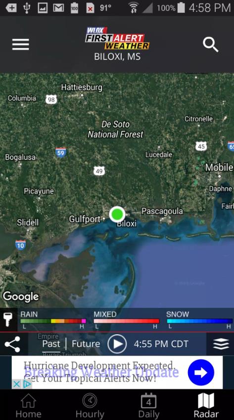 WLOX First Alert Weather截图
