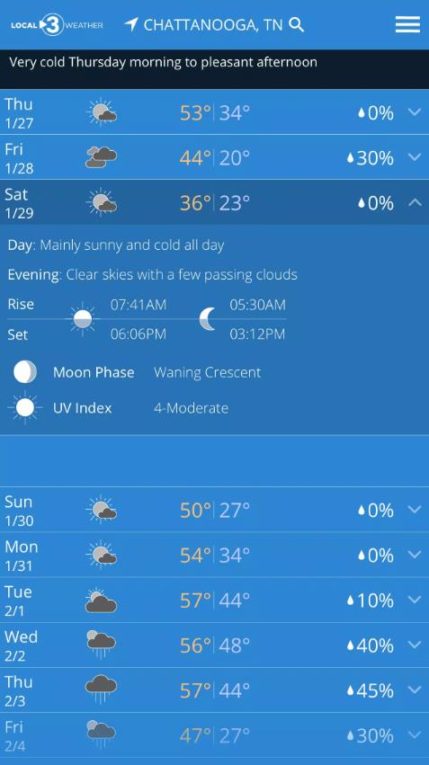 Local 3 Weather截图