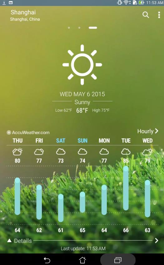 ASUS Weather截图