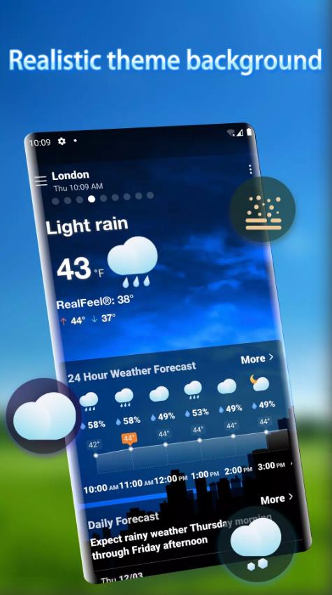Local Weather Alerts - Widget截图