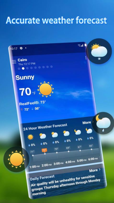 Local Weather Alerts - Widget截图