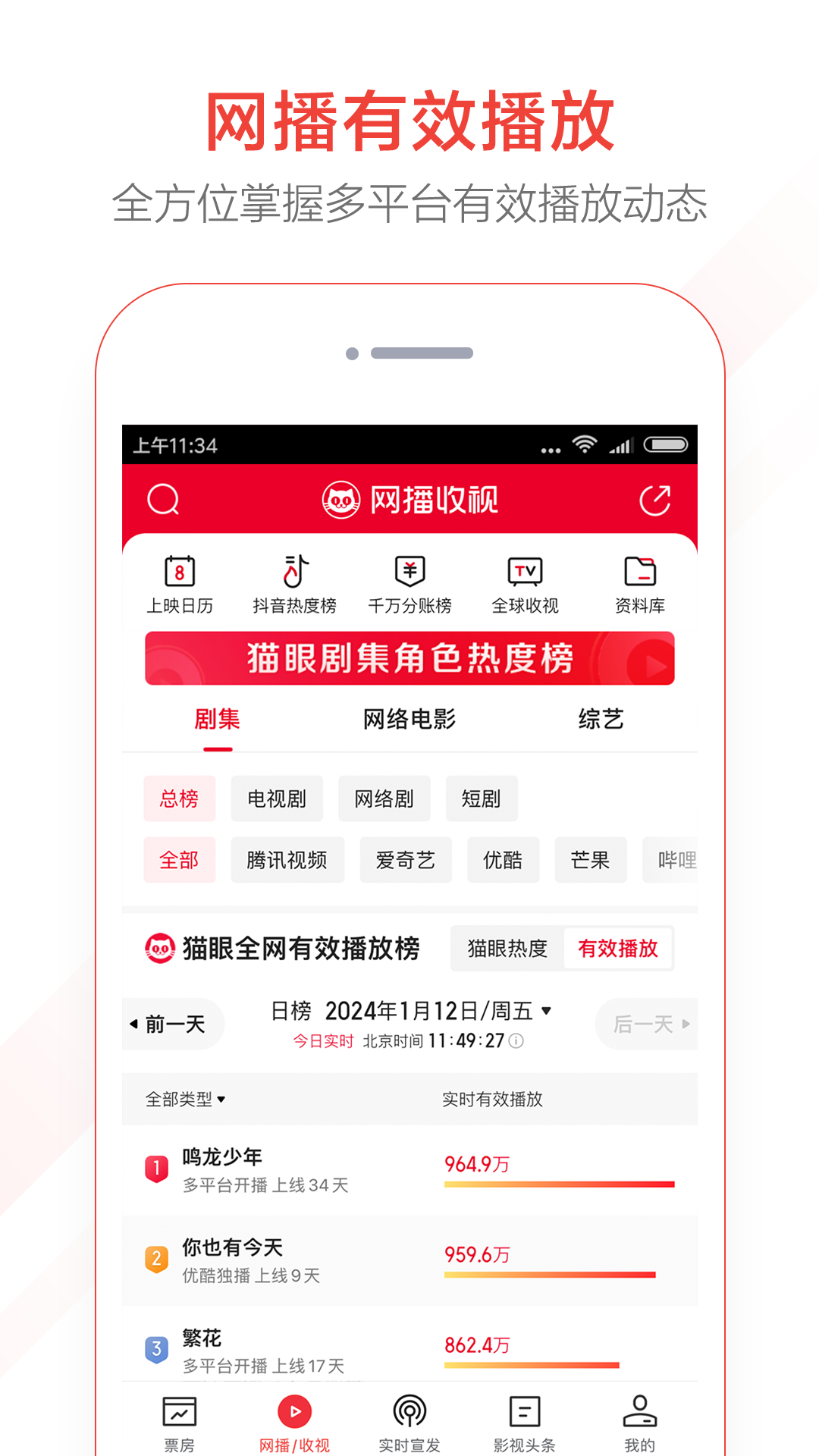 猫眼专业版截图