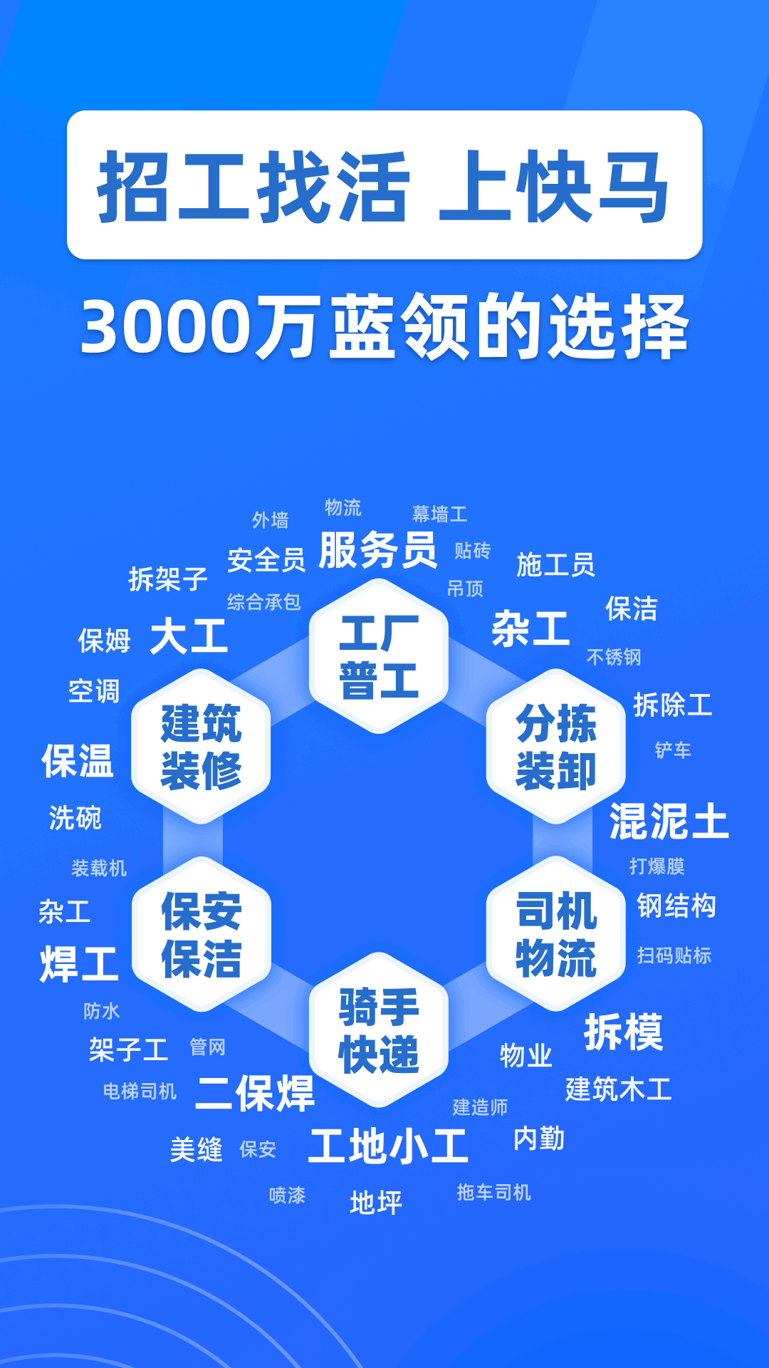 快马招工找活截图