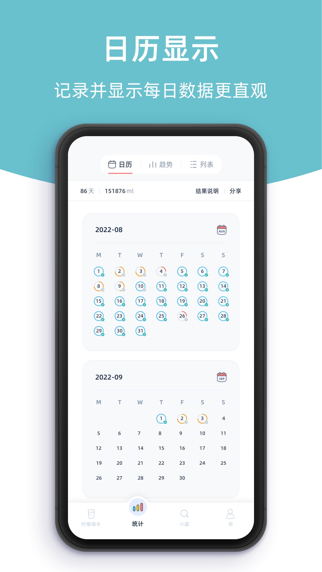 柠檬喝水截图