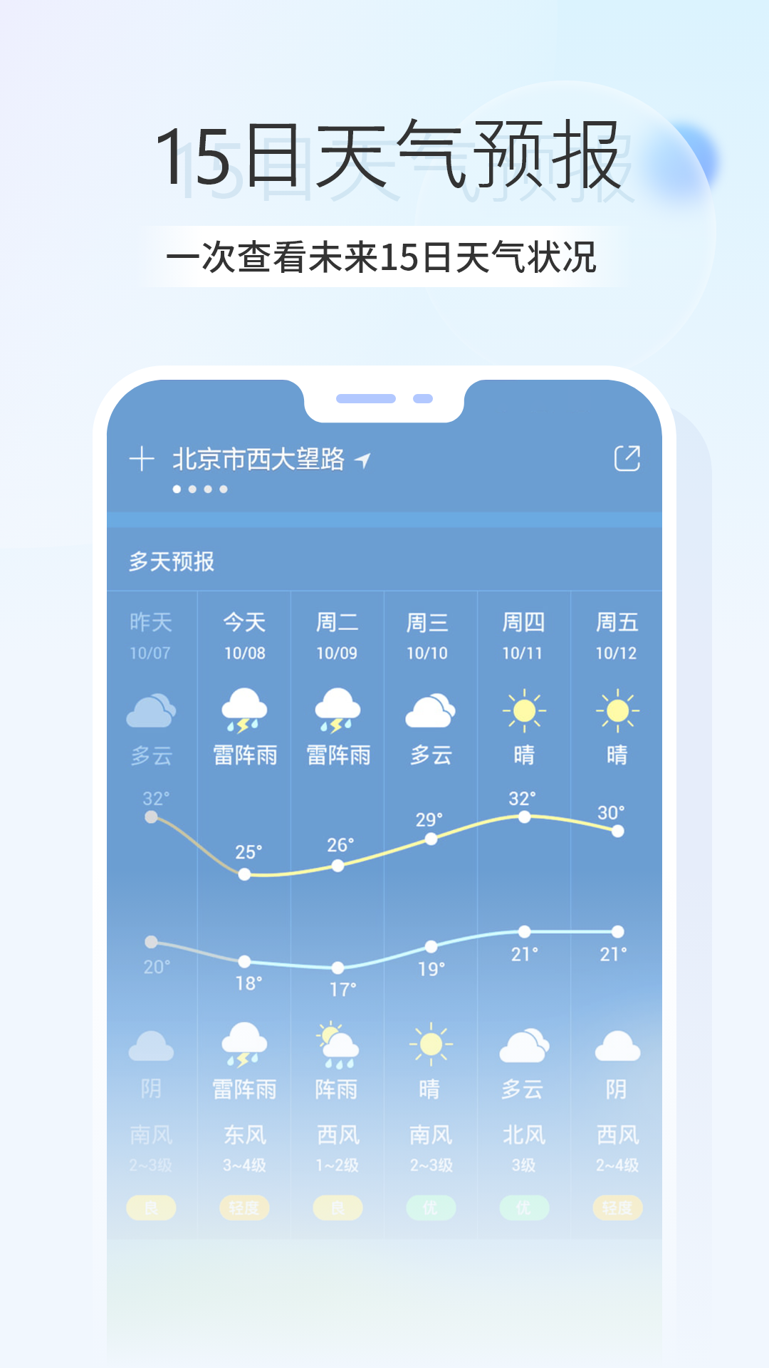 卫星天气预报王截图