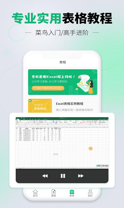 手机表格Excel版截图
