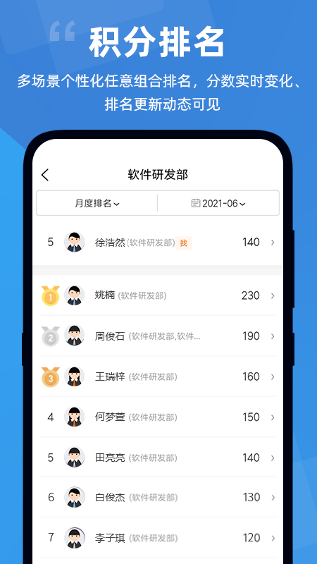 点赞积分截图