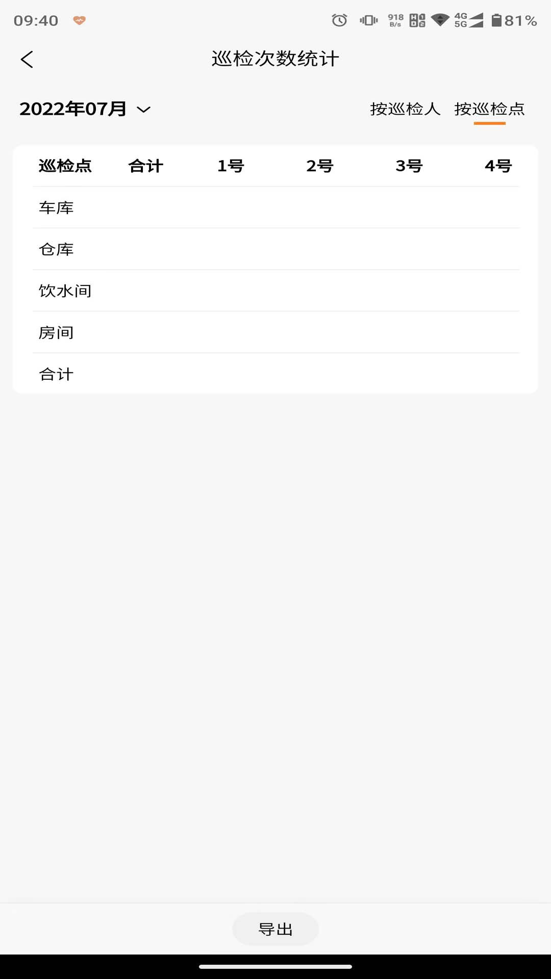 橙子巡检截图