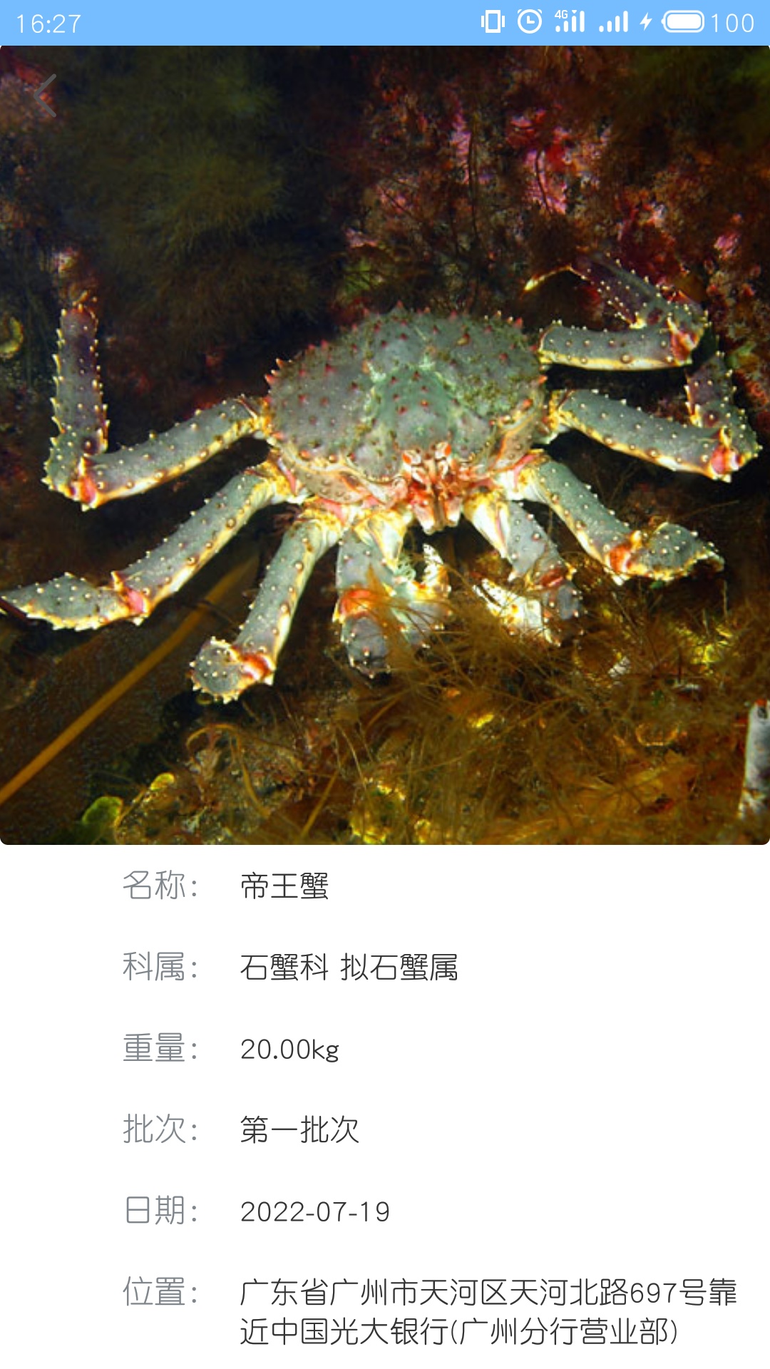 南海天然海鲜商家版截图