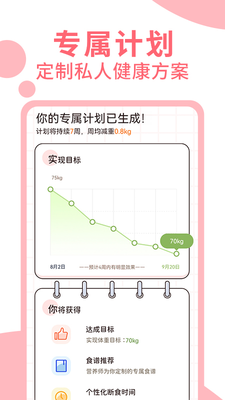 蜜桃轻断食截图