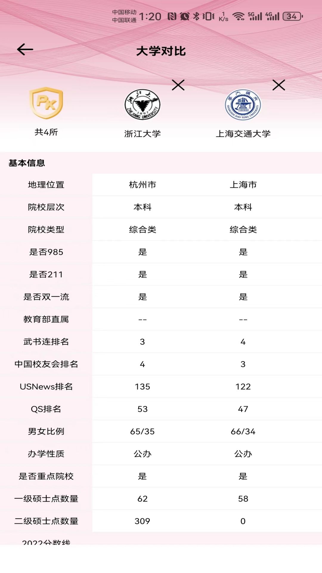 百年育才AI志愿填报截图