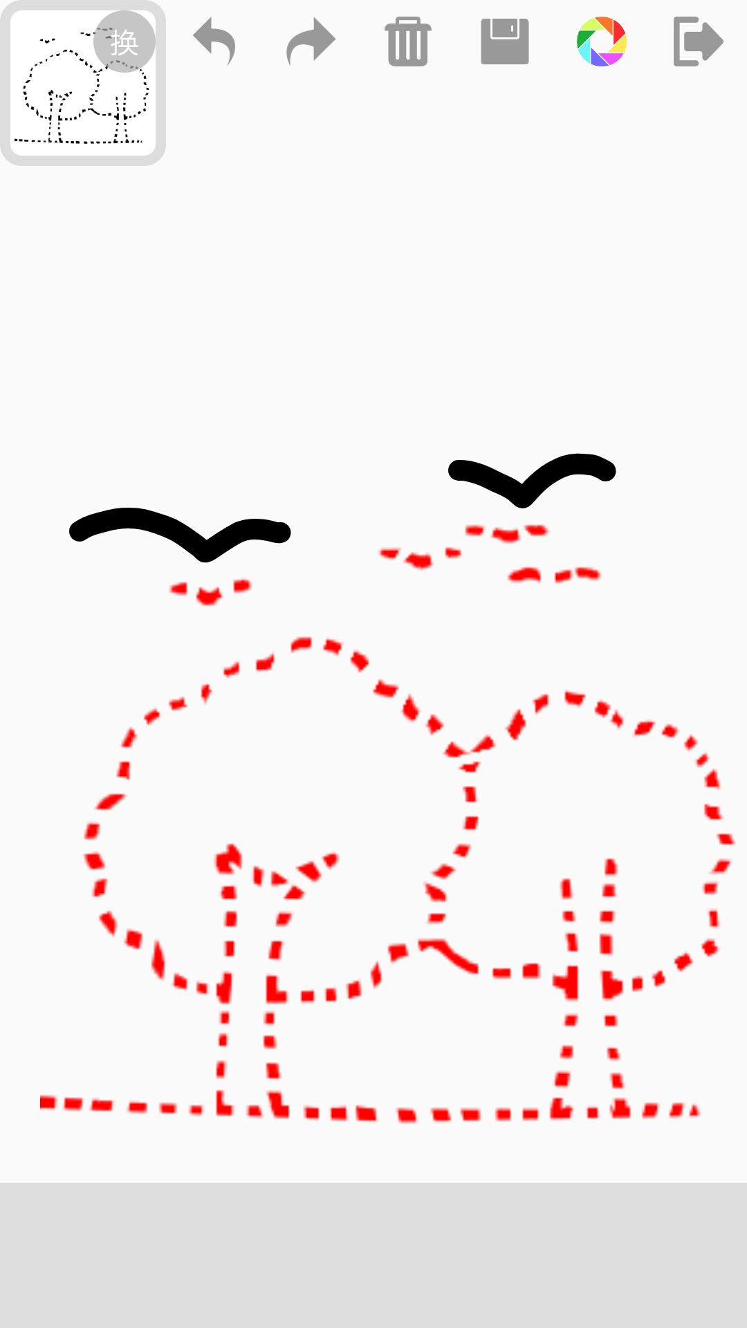 宝宝画画截图