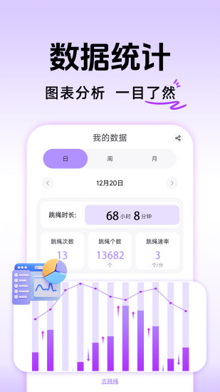 天天跳绳运动截图